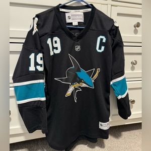 Sharks Jersey Youth Joe Thornton 19